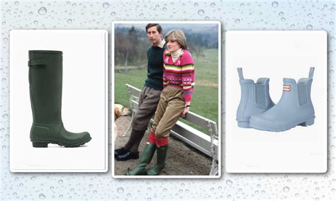 Princess Diana's favourite Hunter wellies are on sale: .